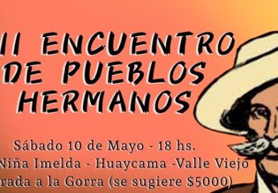 Huaycama se prepara para el Encuentro de los Pueblos Hermanos